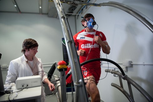 Gillette's 'Evolution of Sport' - St Helen's and England Rugby League international Jon Wilkin