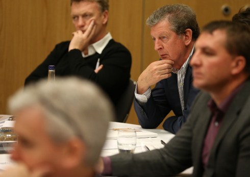 Roy Hodgson during the LMA European Managers Coaches Forum