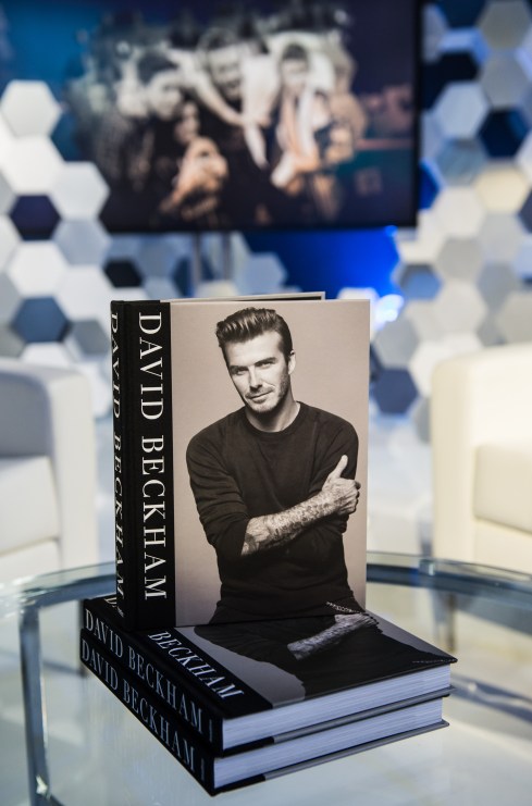 David Beckham Global Book Signing On Facebook