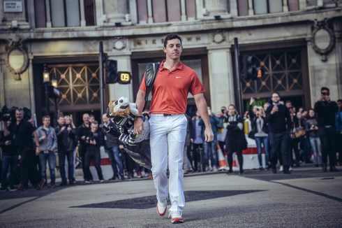 <> at Aquatics Centre on May 2, 2015 in London, England.