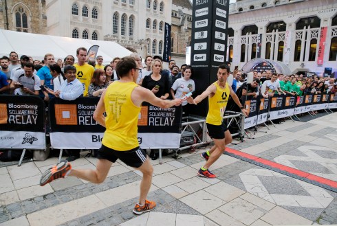 Pr Shoot - Benchmark Sport PR Shoot - London Square Mile - 4/9/14 Bloomberg London Square Mile Relay 2014 Mandatory Credit: Action Images / Andrew Couldridge EDITORIAL USE ONLY.